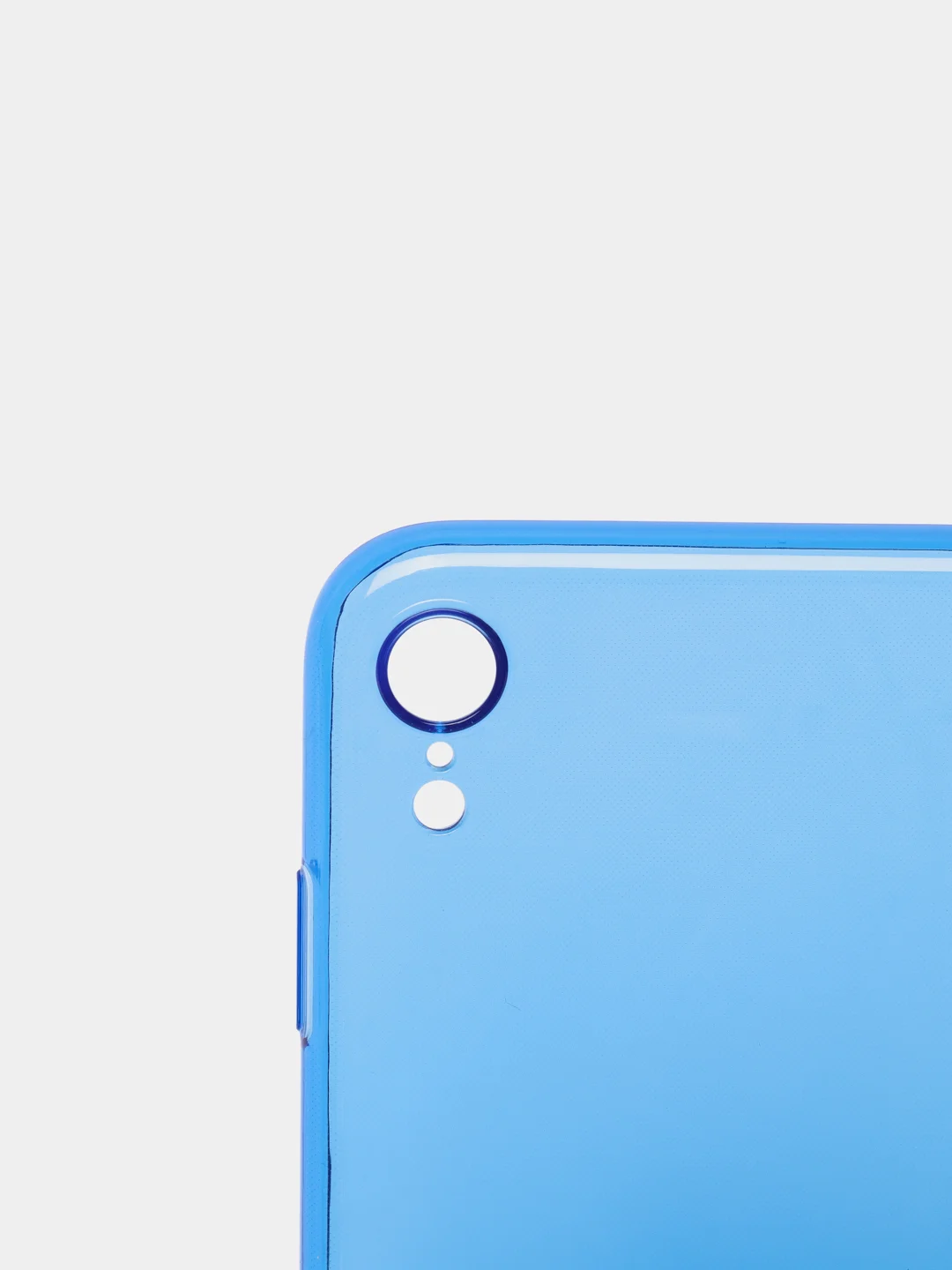 Синий чехол для iPhone 11, 12, 13, 7, 8, SE 2020, Plus, X, XS, XR, Max, Pro, mini, прозрачный