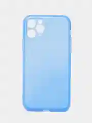 Синий чехол для iPhone 11, 12, 13, 7, 8, SE 2020, Plus, X, XS, XR, Max, Pro, mini, прозрачный