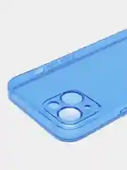 Синий чехол для iPhone 11, 12, 13, 7, 8, SE 2020, Plus, X, XS, XR, Max, Pro, mini, прозрачный