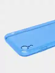 Синий чехол для iPhone 11, 12, 13, 7, 8, SE 2020, Plus, X, XS, XR, Max, Pro, mini, прозрачный