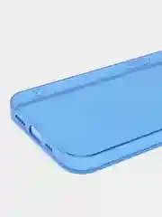 Синий чехол для iPhone 11, 12, 13, 7, 8, SE 2020, Plus, X, XS, XR, Max, Pro, mini, прозрачный