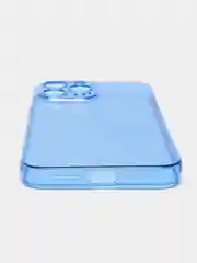 Синий чехол для iPhone 11, 12, 13, 7, 8, SE 2020, Plus, X, XS, XR, Max, Pro, mini, прозрачный