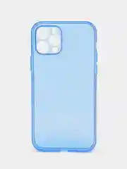 Синий чехол для iPhone 11, 12, 13, 7, 8, SE 2020, Plus, X, XS, XR, Max, Pro, mini, прозрачный