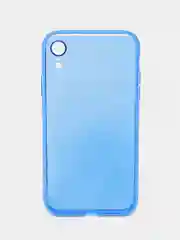 Синий чехол для iPhone 11, 12, 13, 7, 8, SE 2020, Plus, X, XS, XR, Max, Pro, mini, прозрачный