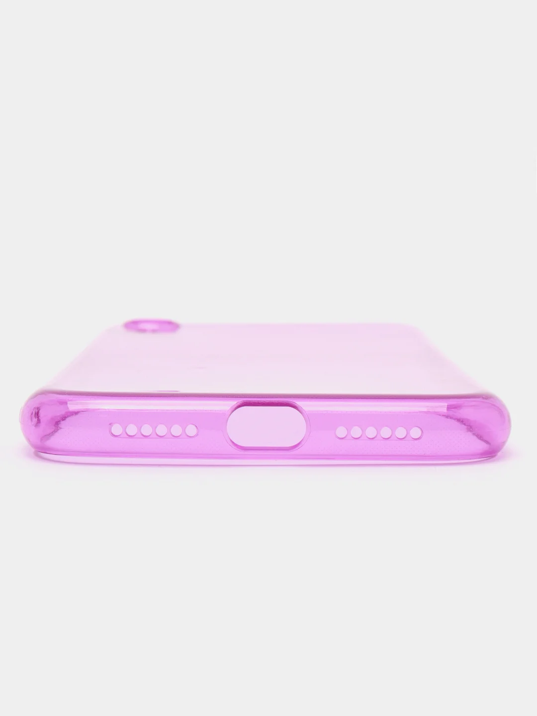 Фиолетовый чехол для iPhone 11, 12, 13, 7, 8, SE 2020, Plus, X, XS, XR, Max, Pro, mini, прозрачный