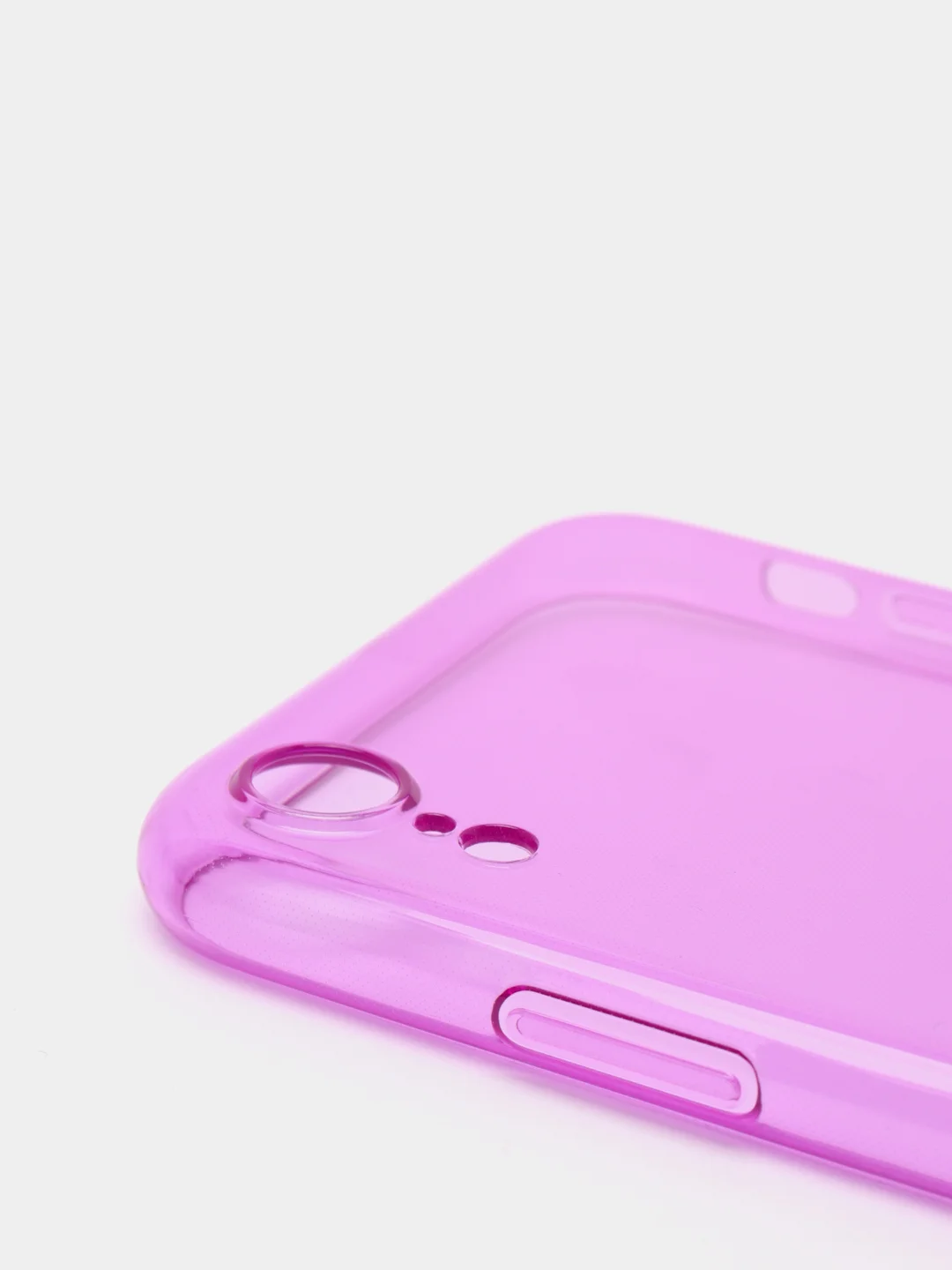 Фиолетовый чехол для iPhone 11, 12, 13, 7, 8, SE 2020, Plus, X, XS, XR, Max, Pro, mini, прозрачный