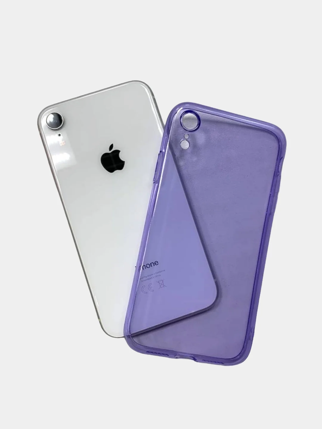 Лавандовый чехол для iPhone 11, 12, 13, 7, 8, SE 2020, Plus, X, XS, XR, Max, Pro, mini, прозрачный