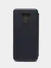 Темно-синий чехол книжка для Xiaomi Redmi 9C / 9A / 9 / 7A / 8/8A, Note 9/9S/9 Pro, 8/8 Pro, 4X, 7, 8T