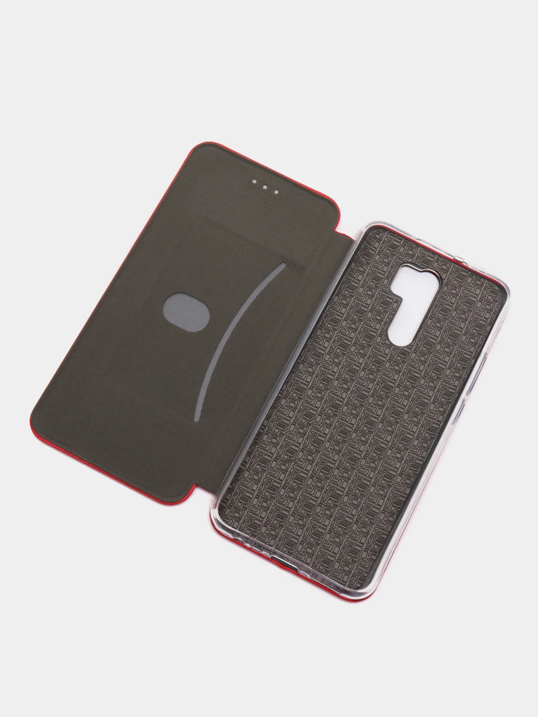 Красный чехол книжка для Xiaomi Redmi 9C / 9A / 9 / 7A / 8/8A, Note 9/9S/9 Pro, 8/8 Pro, 4X, 7, 8T