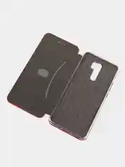 Красный чехол книжка для Xiaomi Redmi 9C / 9A / 9 / 7A / 8/8A, Note 9/9S/9 Pro, 8/8 Pro, 4X, 7, 8T