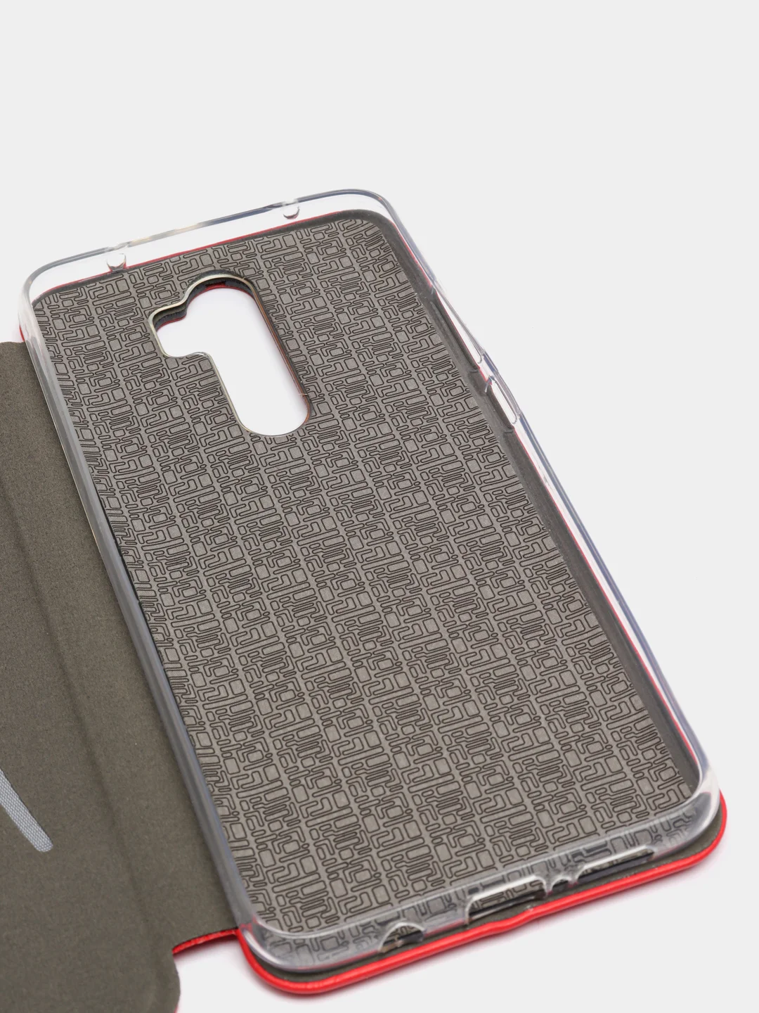 Красный чехол книжка для Xiaomi Redmi 9C / 9A / 9 / 7A / 8/8A, Note 9/9S/9 Pro, 8/8 Pro, 4X, 7, 8T