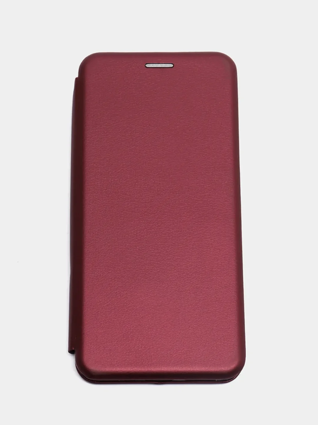 Багровый чехол книжка для Xiaomi Redmi 9C / 9A / 9 / 7A / 8/8A, Note 9/9S/9 Pro, 8/8 Pro, 4X, 7, 8T