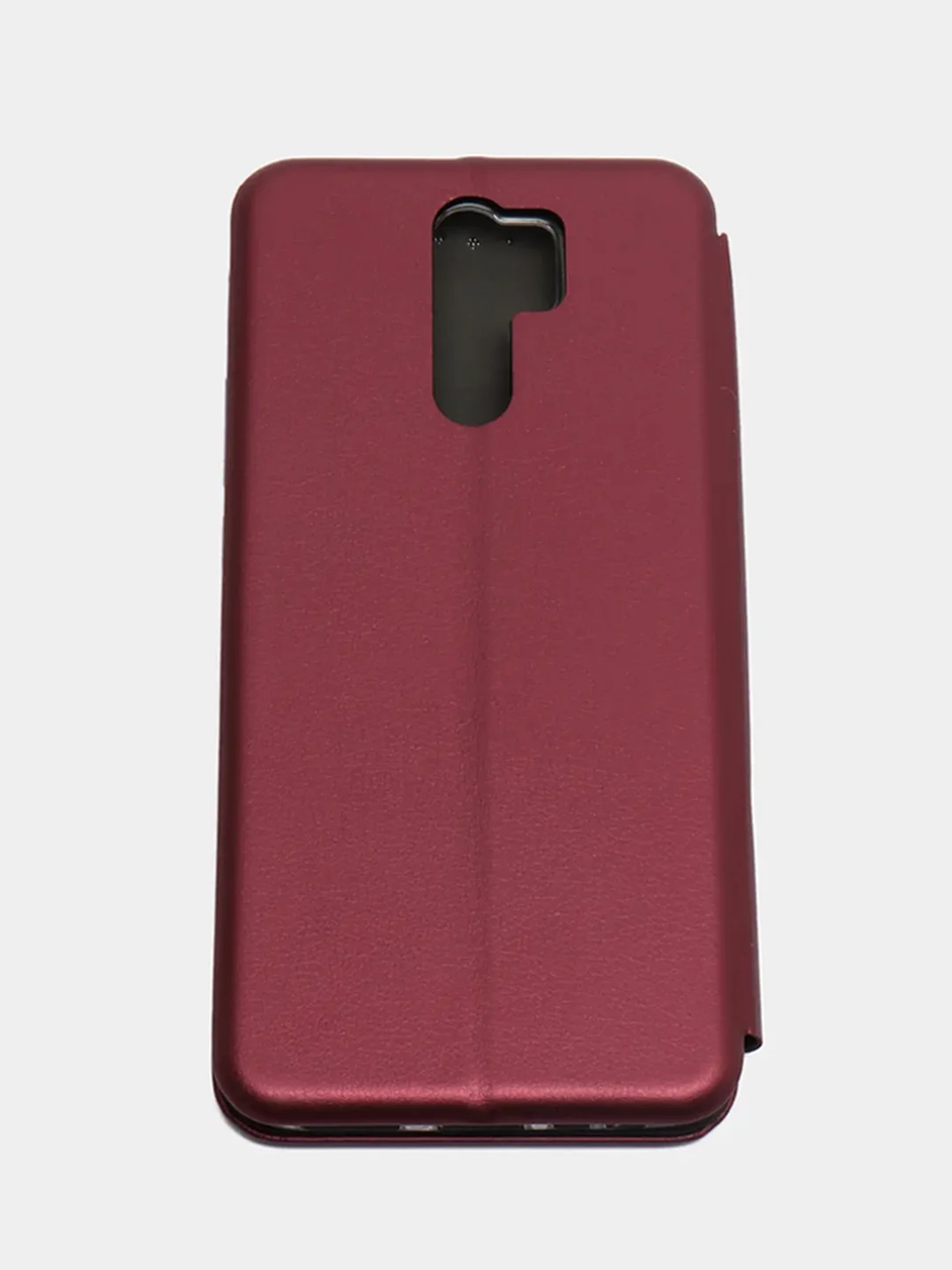 Багровый чехол книжка для Xiaomi Redmi 9C / 9A / 9 / 7A / 8/8A, Note 9/9S/9 Pro, 8/8 Pro, 4X, 7, 8T