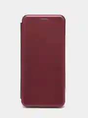 Багровый чехол книжка для Xiaomi Redmi 9C / 9A / 9 / 7A / 8/8A, Note 9/9S/9 Pro, 8/8 Pro, 4X, 7, 8T