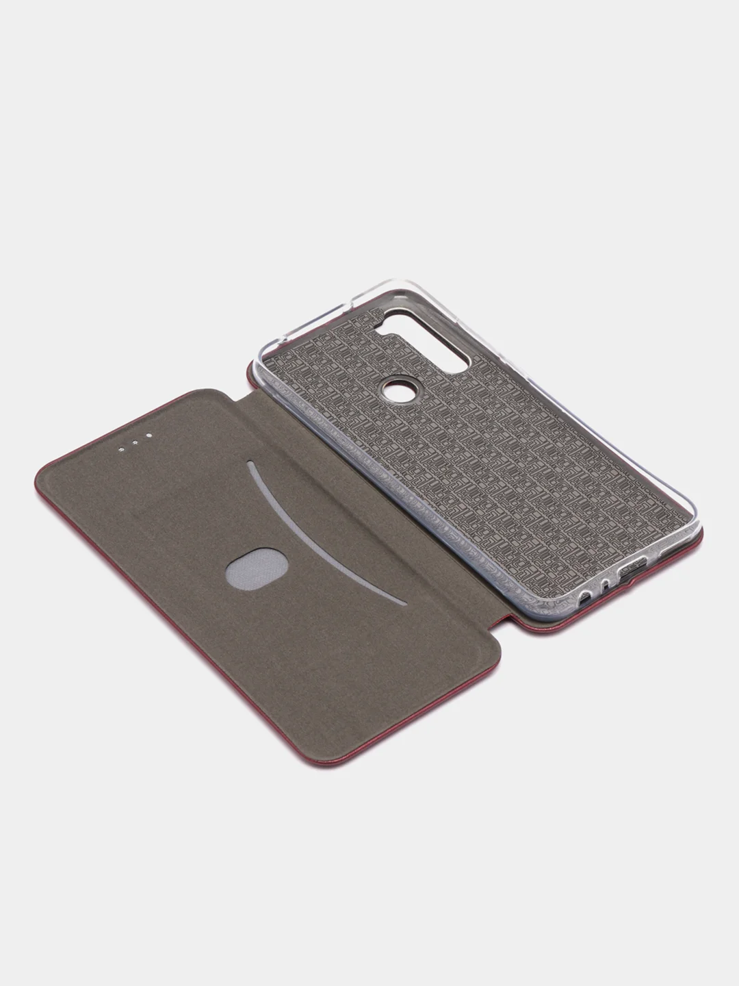 Багровый чехол книжка для Xiaomi Redmi 9C / 9A / 9 / 7A / 8/8A, Note 9/9S/9 Pro, 8/8 Pro, 4X, 7, 8T