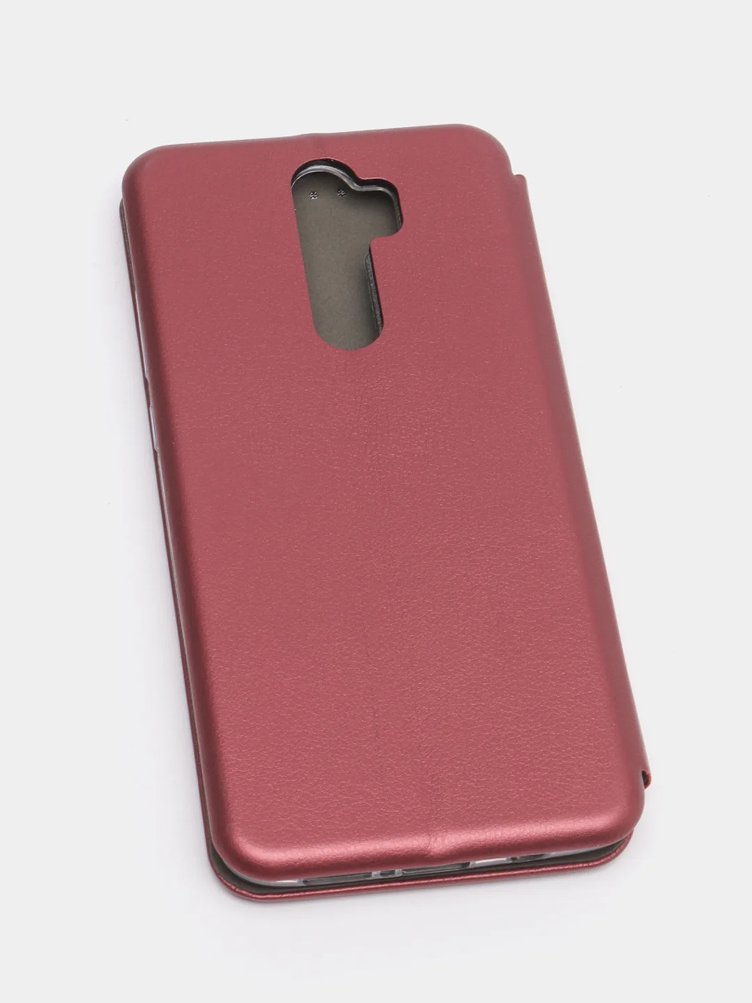 Багровый чехол книжка для Xiaomi Redmi 9C / 9A / 9 / 7A / 8/8A, Note 9/9S/9 Pro, 8/8 Pro, 4X, 7, 8T