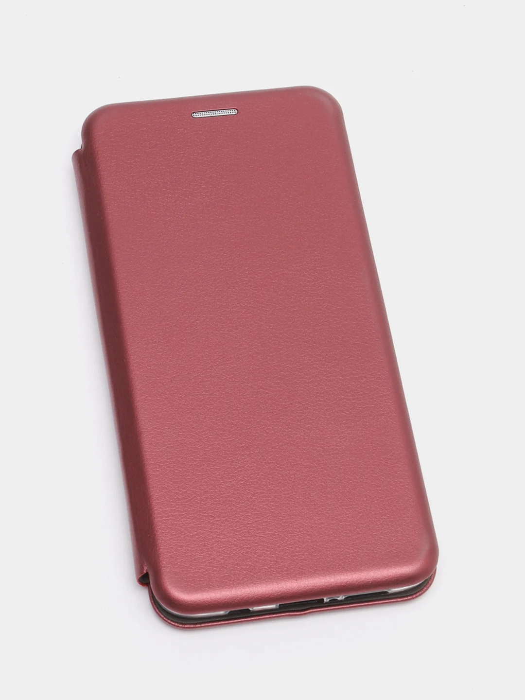 Багровый чехол книжка для Xiaomi Redmi 9C / 9A / 9 / 7A / 8/8A, Note 9/9S/9 Pro, 8/8 Pro, 4X, 7, 8T