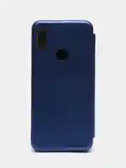 Синий чехол книжка для Xiaomi Redmi 9C / 9A / 9 / 7A / 8/8A, Note 9/9S/9 Pro, 8/8 Pro, 4X, 7, 8T