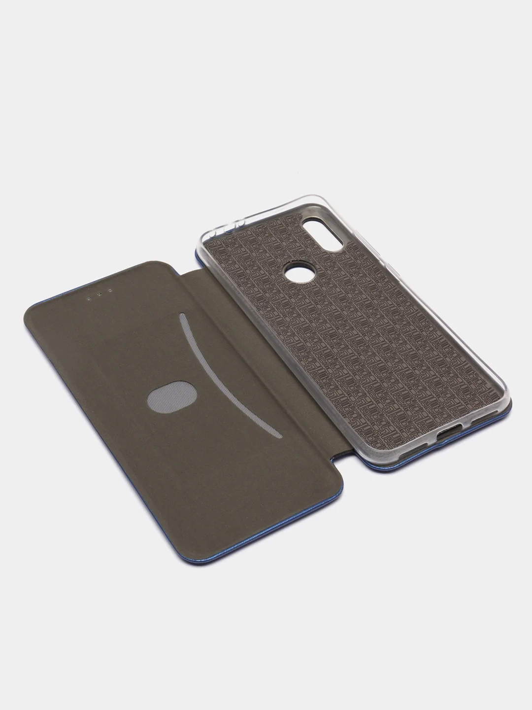 Синий чехол книжка для Xiaomi Redmi 9C / 9A / 9 / 7A / 8/8A, Note 9/9S/9 Pro, 8/8 Pro, 4X, 7, 8T