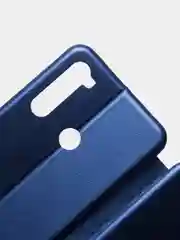 Синий чехол книжка для Xiaomi Redmi 9C / 9A / 9 / 7A / 8/8A, Note 9/9S/9 Pro, 8/8 Pro, 4X, 7, 8T