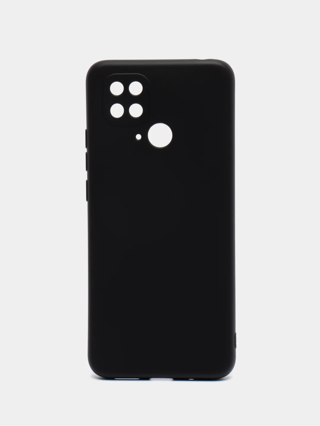 Черный чехол для Xiaomi 10A, 10C, 9C, 9A, Note 11, Mi 12 Lite, 12X, с бортами, защитой камеры