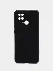 Черный чехол для Xiaomi 10A, 10C, 9C, 9A, Note 11, Mi 12 Lite, 12X, с бортами, защитой камеры