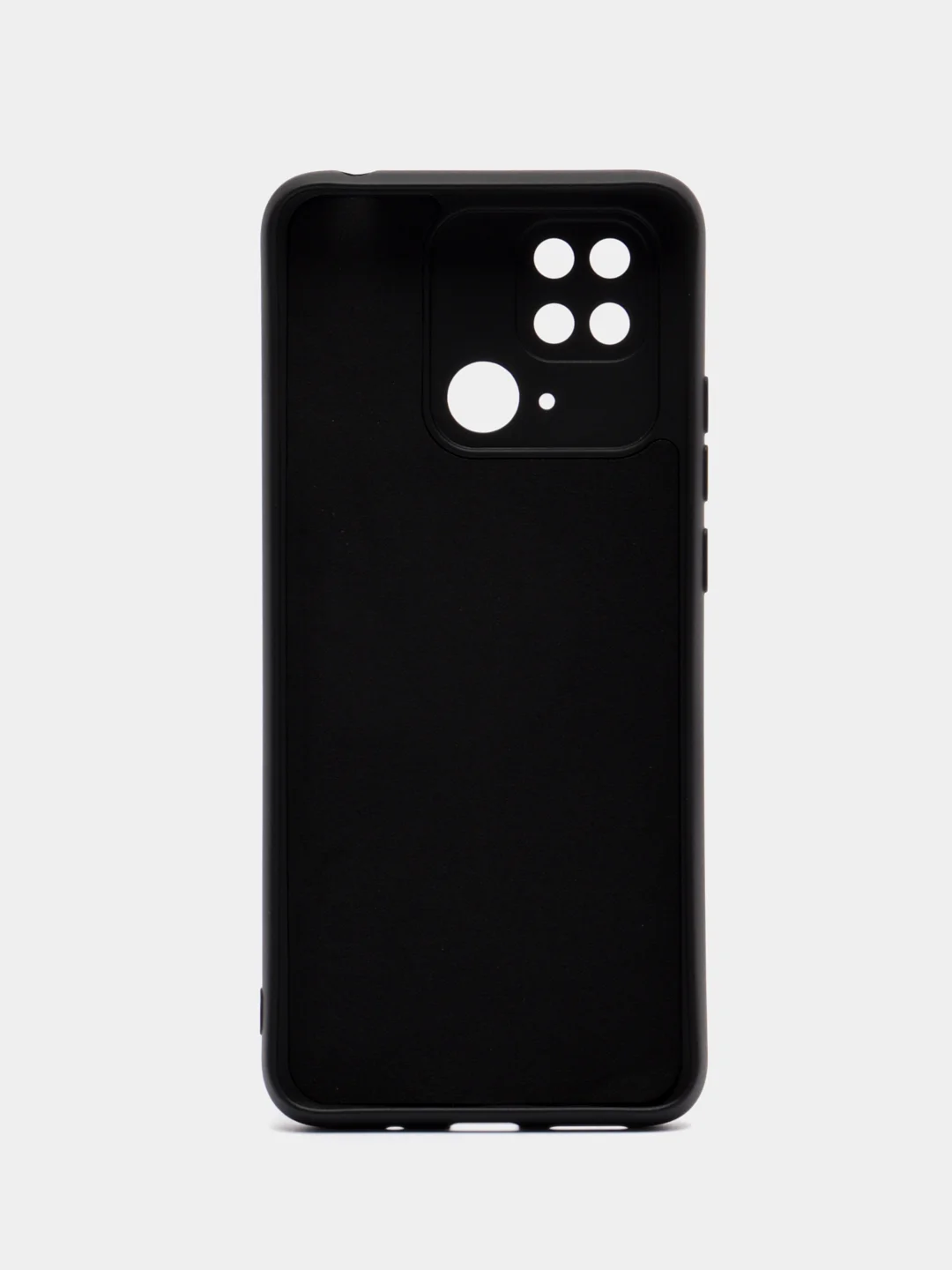 Черный чехол для Xiaomi 10A, 10C, 9C, 9A, Note 11, Mi 12 Lite, 12X, с бортами, защитой камеры