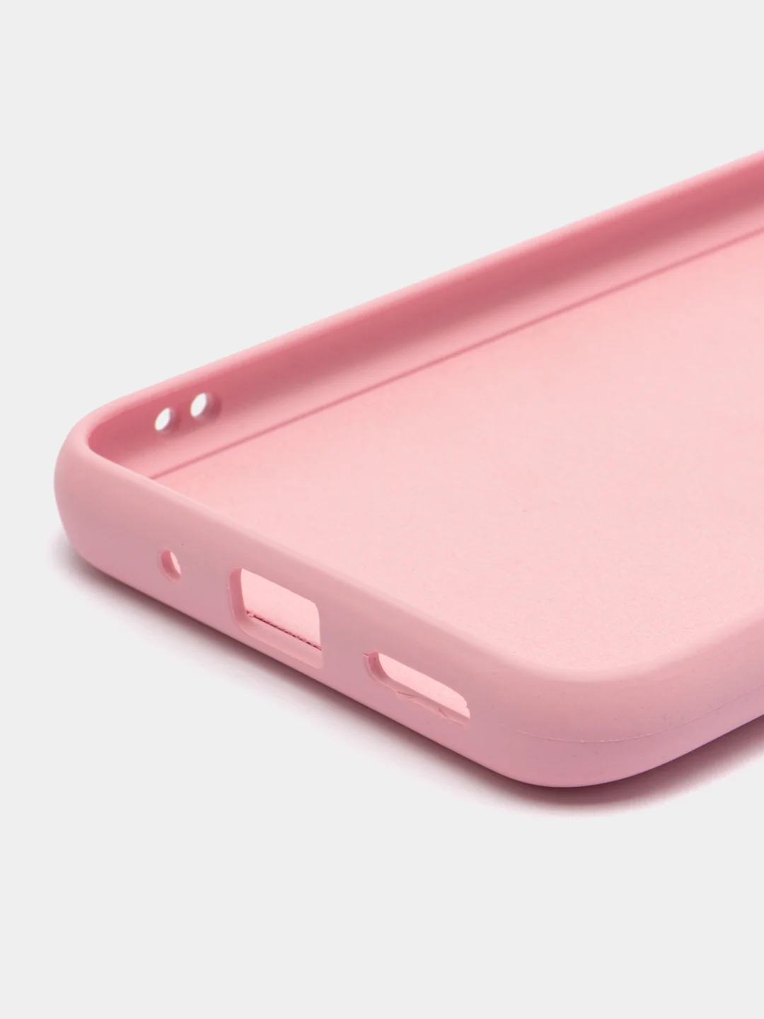 Розовый чехол для Xiaomi 10A, 10C, 9C, 9A, Note 11, Mi 12 Lite, 12X, с бортами, защитой камеры