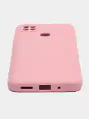Розовый чехол для Xiaomi 10A, 10C, 9C, 9A, Note 11, Mi 12 Lite, 12X, с бортами, защитой камеры
