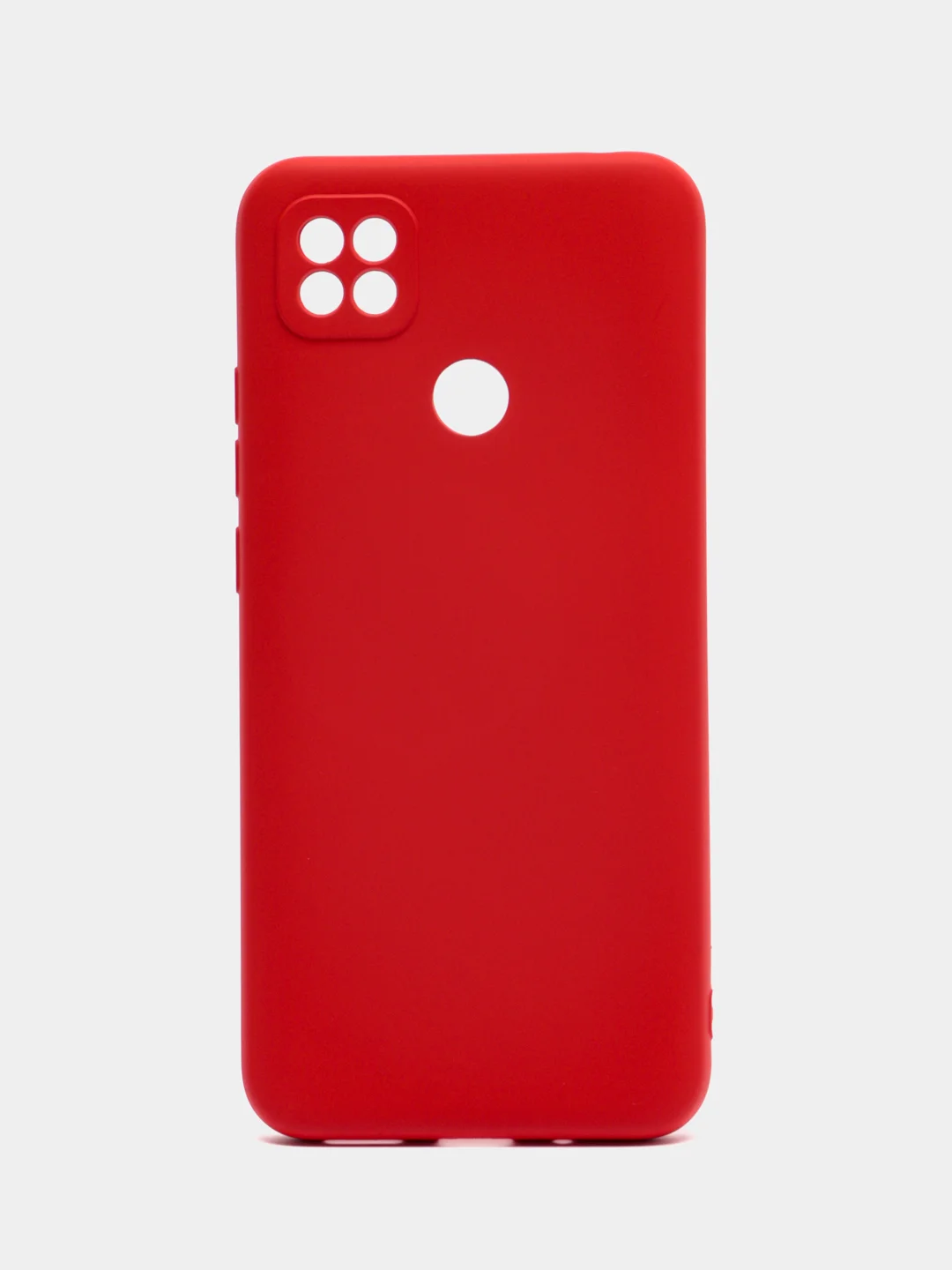 Красный чехол для Xiaomi 10A, 10C, 9C, 9A, Note 11, Mi 12 Lite, 12X, с бортами, защитой камеры