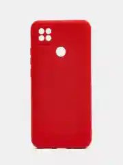 Красный чехол для Xiaomi 10A, 10C, 9C, 9A, Note 11, Mi 12 Lite, 12X, с бортами, защитой камеры