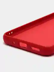 Красный чехол для Xiaomi 10A, 10C, 9C, 9A, Note 11, Mi 12 Lite, 12X, с бортами, защитой камеры