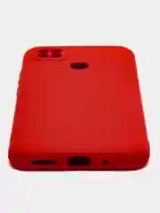 Красный чехол для Xiaomi 10A, 10C, 9C, 9A, Note 11, Mi 12 Lite, 12X, с бортами, защитой камеры