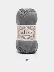 Серый металлик пряжа Alize Forever 100% Микрофибра 50г 300м