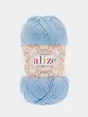 Небесно-голубой пряжа Alize Forever 100% Микрофибра 50г 300м