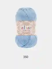 Небесно-голубой пряжа Alize Forever 100% Микрофибра 50г 300м