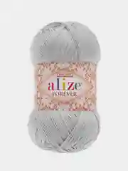 Серый меланж пряжа Alize Forever 100% Микрофибра 50г 300м