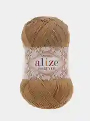 Бежевый пряжа Alize Forever 100% Микрофибра 50г 300м