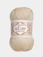 Бежевый меланж пряжа Alize Forever 100% Микрофибра 50г 300м