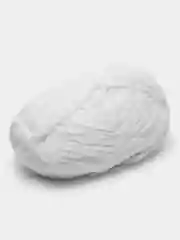 Белый пряжа плюшевая Alize Velluto (Ализе Веллуто), 100 г, 68 м