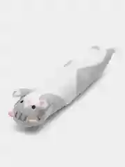 Серый мягкая игрушка "Кот батон", 50 / 70 / 90 / 110 см, кот британец, котик, кот сосиска, 90 см