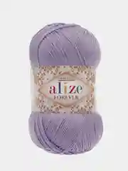Лавандовый пряжа Alize Forever 100% Микрофибра 50г 300м