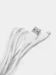 Серебряный зарядка / Кабель зарядный KINGLEEN K3 (Micro-USB/ Type-C / Lightning) для Android и iPhone