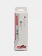 Серебряный зарядка / Кабель зарядный KINGLEEN K3 (Micro-USB/ Type-C / Lightning) для Android и iPhone