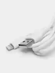 Серебряный зарядка / Кабель зарядный KINGLEEN K3 (Micro-USB/ Type-C / Lightning) для Android и iPhone
