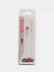 Белый зарядка / Кабель зарядный KINGLEEN K3 (Micro-USB/ Type-C / Lightning) для Android и iPhone