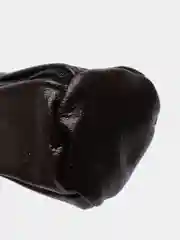 Коралловый меланж ключница кожаная