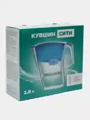 Кувшин-фильтр для воды со сменным картридж фильтром, + сменные фильтры