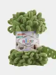Оливковый пряжа Alize Puffy 100% Микрополиэстер 100г 9м (Часть1)