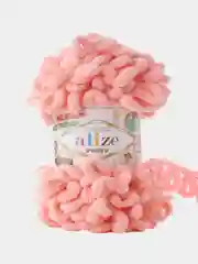 Коралловый пряжа Alize Puffy 100% Микрополиэстер 100г 9м (Часть1)